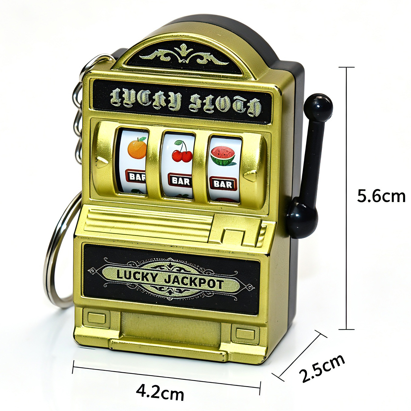 Retro Mini Slot Machine Keycha - đánh giá và giá Fruit Slot Machine