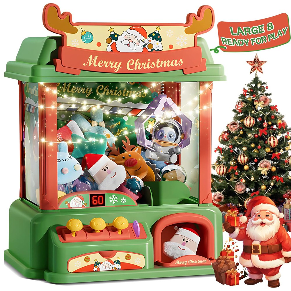 Christmas Claw Machine For Kid - đánh giá và giá Arcade Game Vending Machine