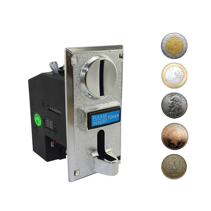 Multi Coin Acceptor Electronic - đánh giá và giá Coin Pusher Machine