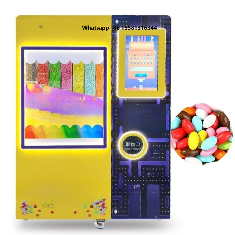 Commercial Candy Bean Vending  - đánh giá và giá Candy Vending Machine