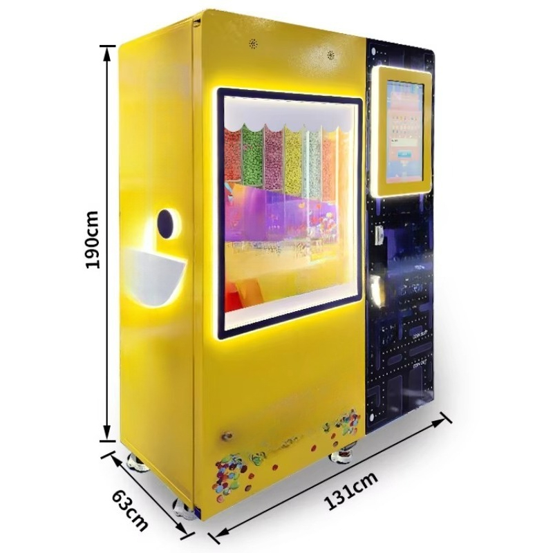 Commercial Candy Bean Vending  - đánh giá và giá Candy Vending Machine