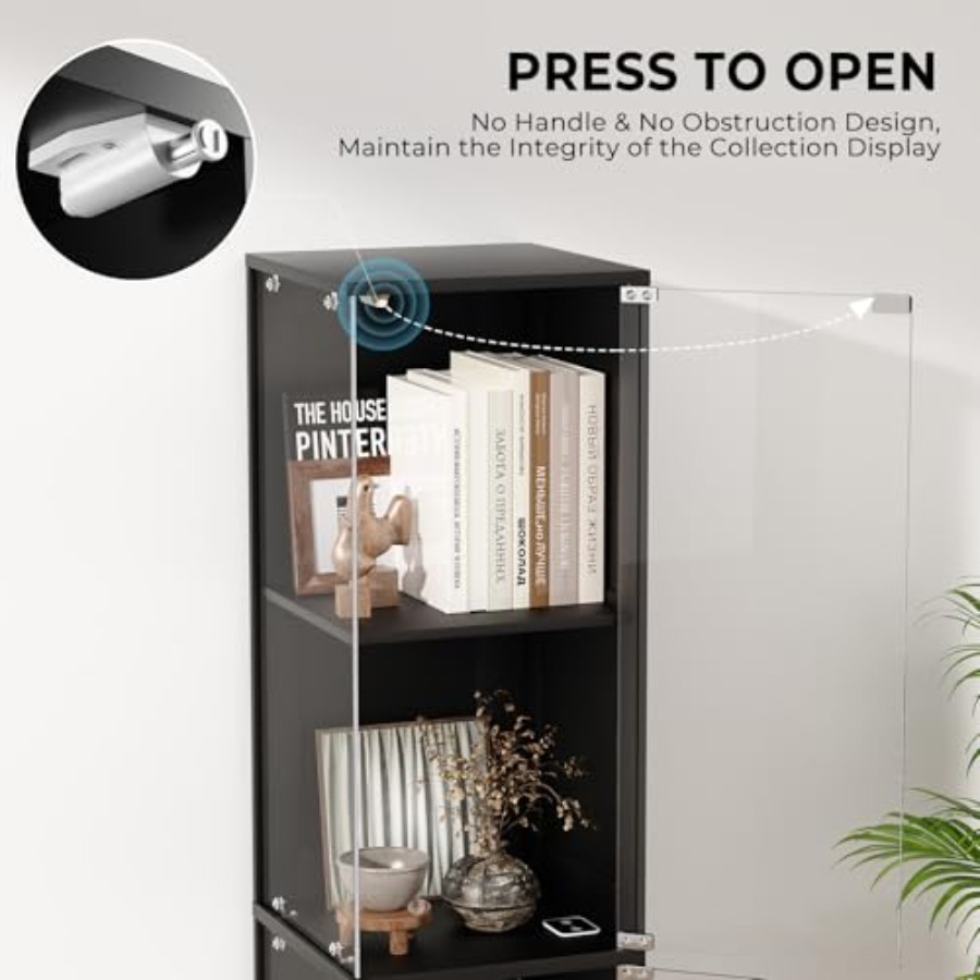 Corner display cabinet with gl - đánh giá và giá Glass Cabinet Display