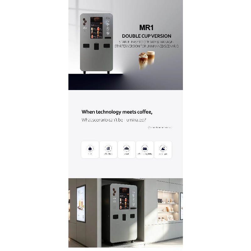 Startup Fresh Ground Coffee Ve - đánh giá và giá Vending Machine Qr Code