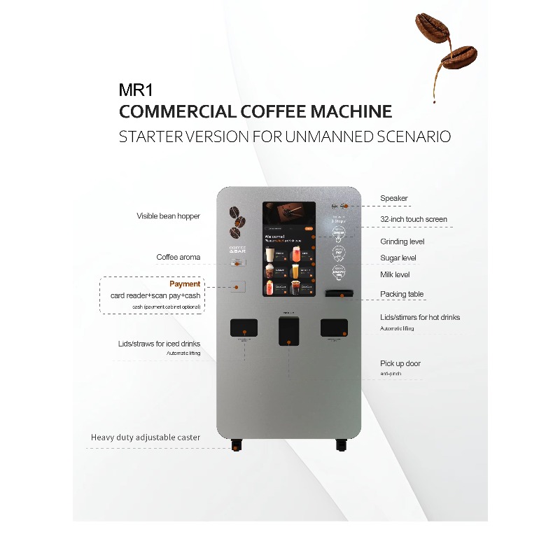 Startup Fresh Ground Coffee Ve - đánh giá và giá Vending Machine Qr Code