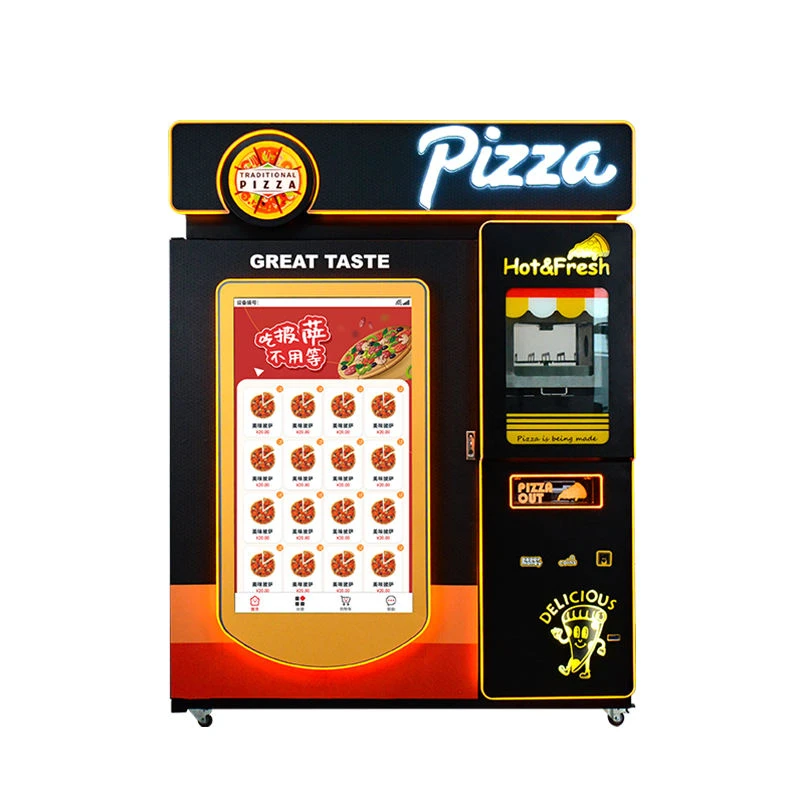 Automatic Pizza Vending Machin - đánh giá và giá Vending Machine Qr Code