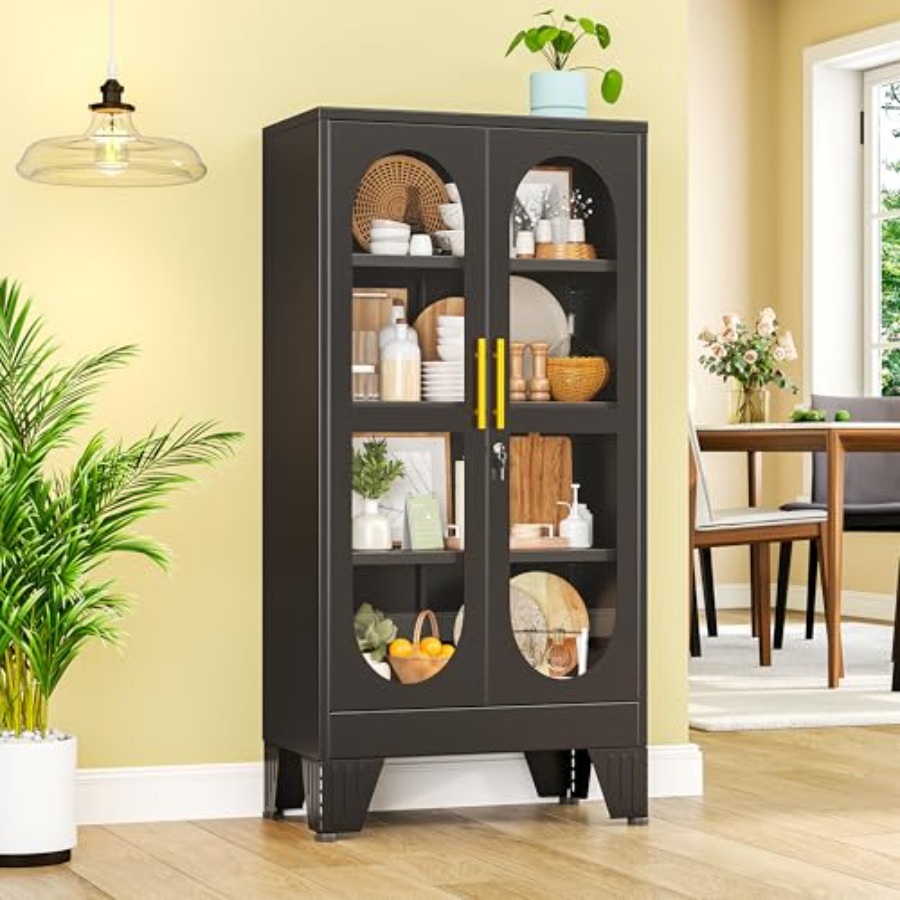 47 H Locking Display Cabinet f - đánh giá và giá Glass Cabinet Display
