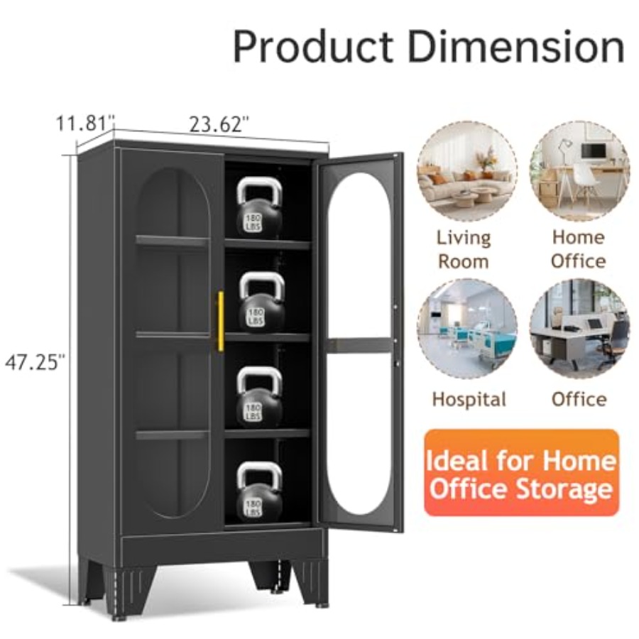 47 H Locking Display Cabinet f - đánh giá và giá Glass Cabinet Display