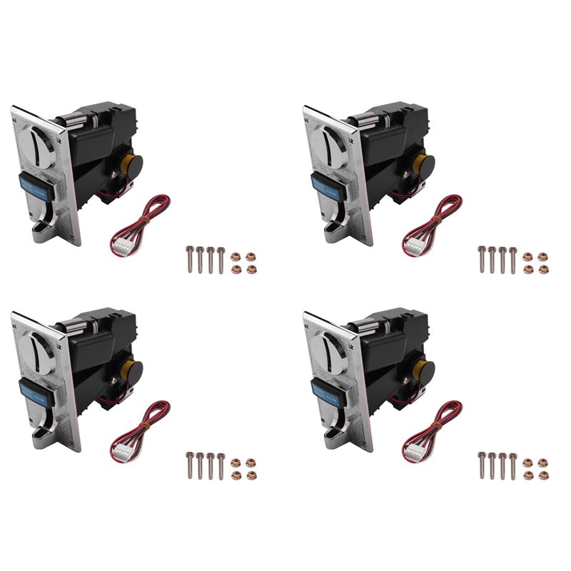 FULL-4X Coin Acceptor Various  - đánh giá và giá Arcade Game Vending Machine
