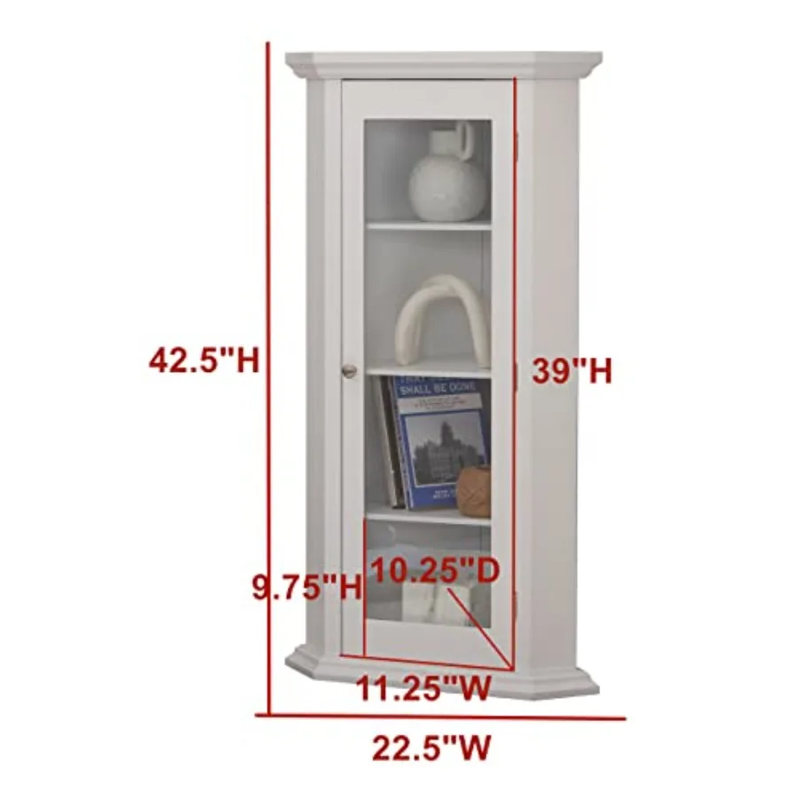 Corner Accent Display Wood Cur - đánh giá và giá Glass Cabinet Display