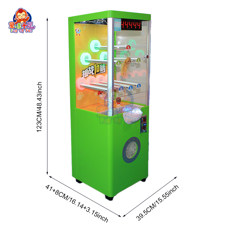 Coin Operated Ten Seconds Chal - đánh giá và giá Arcade Game Vending Machine