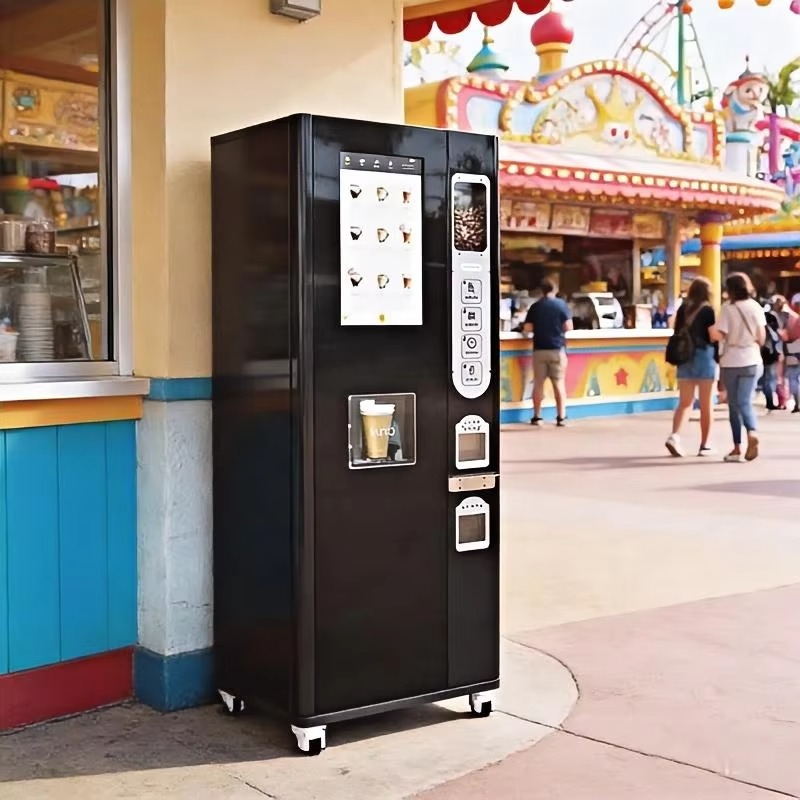 Commercial cabinet-type freshl - đánh giá và giá Vending Machine Qr Code