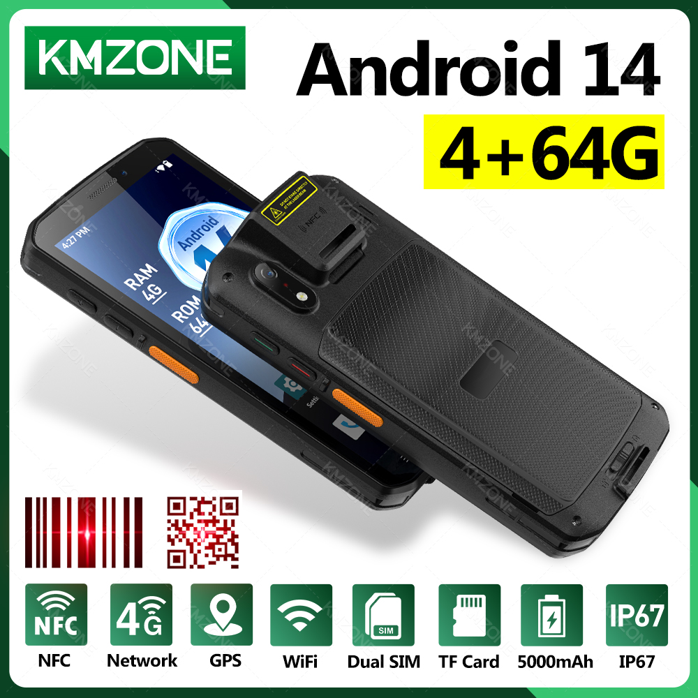 MTK6765 PDA Terminal Android 1 - đánh giá và giá Nfc Card Reader Vending