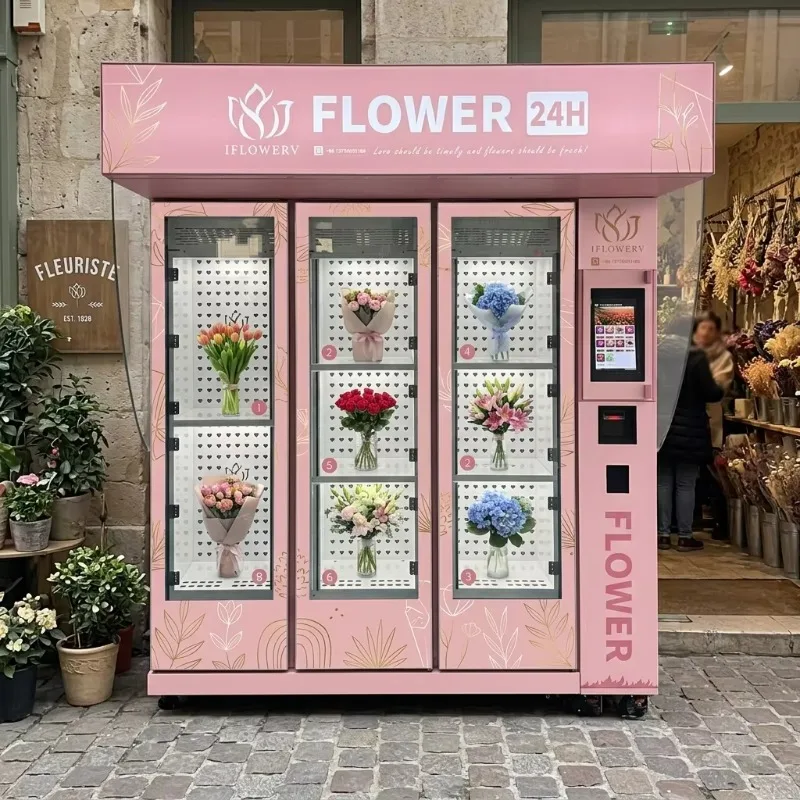 Flowers Vending Machines Sale  - đánh giá và giá Vending Machine Qr Code