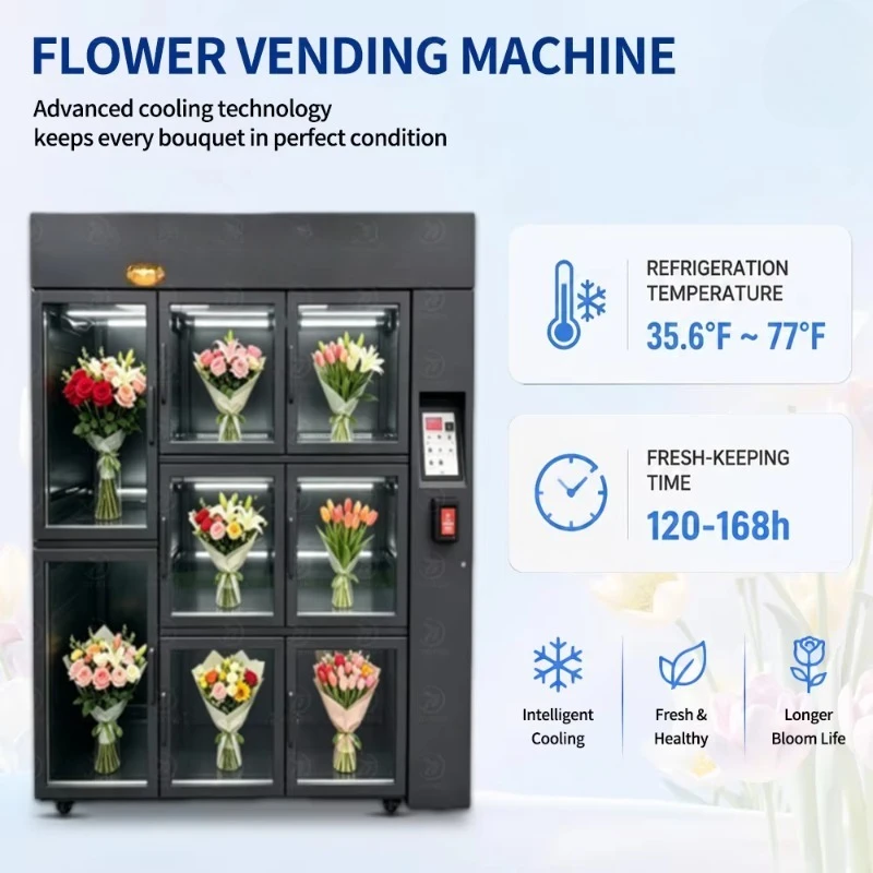 Flowers Vending Machines Sale  - đánh giá và giá Vending Machine Qr Code