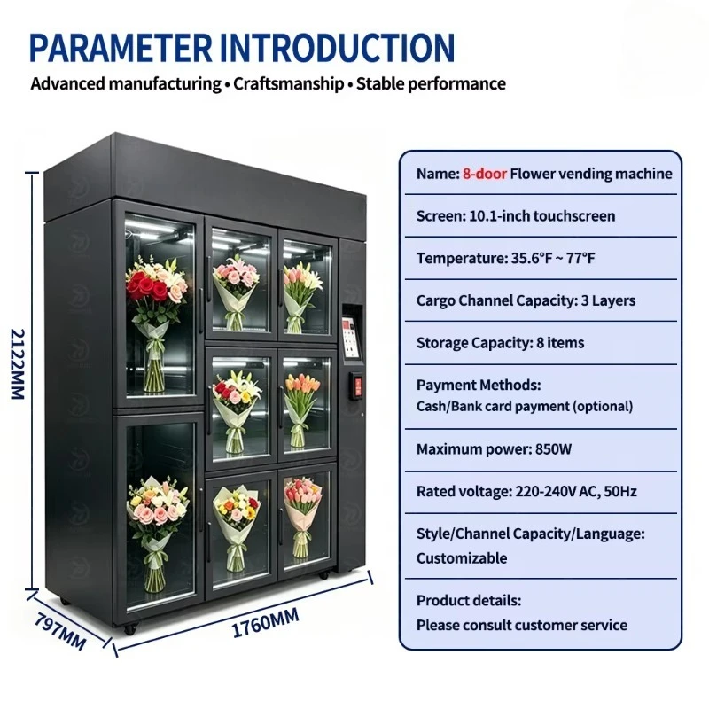 Flowers Vending Machines Sale  - đánh giá và giá Vending Machine Qr Code